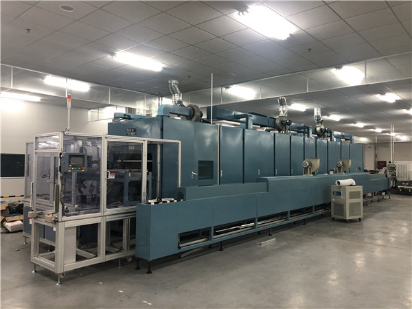 Rotor semi-automatic roll immersion machine