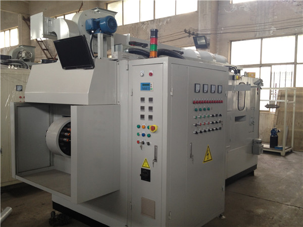 Hot air circulation rotor paint dropping machine