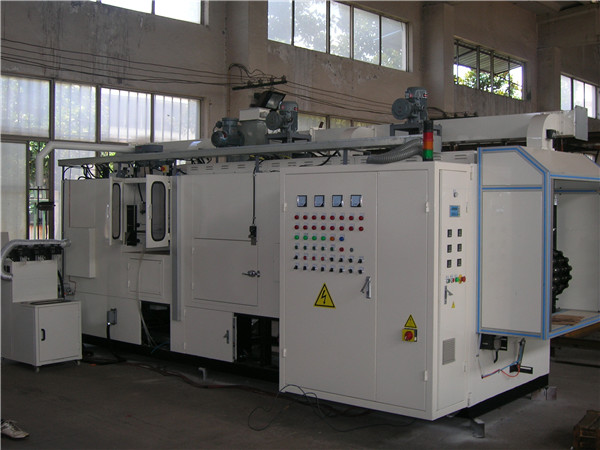 Hot air circulation rotor paint dropping machine