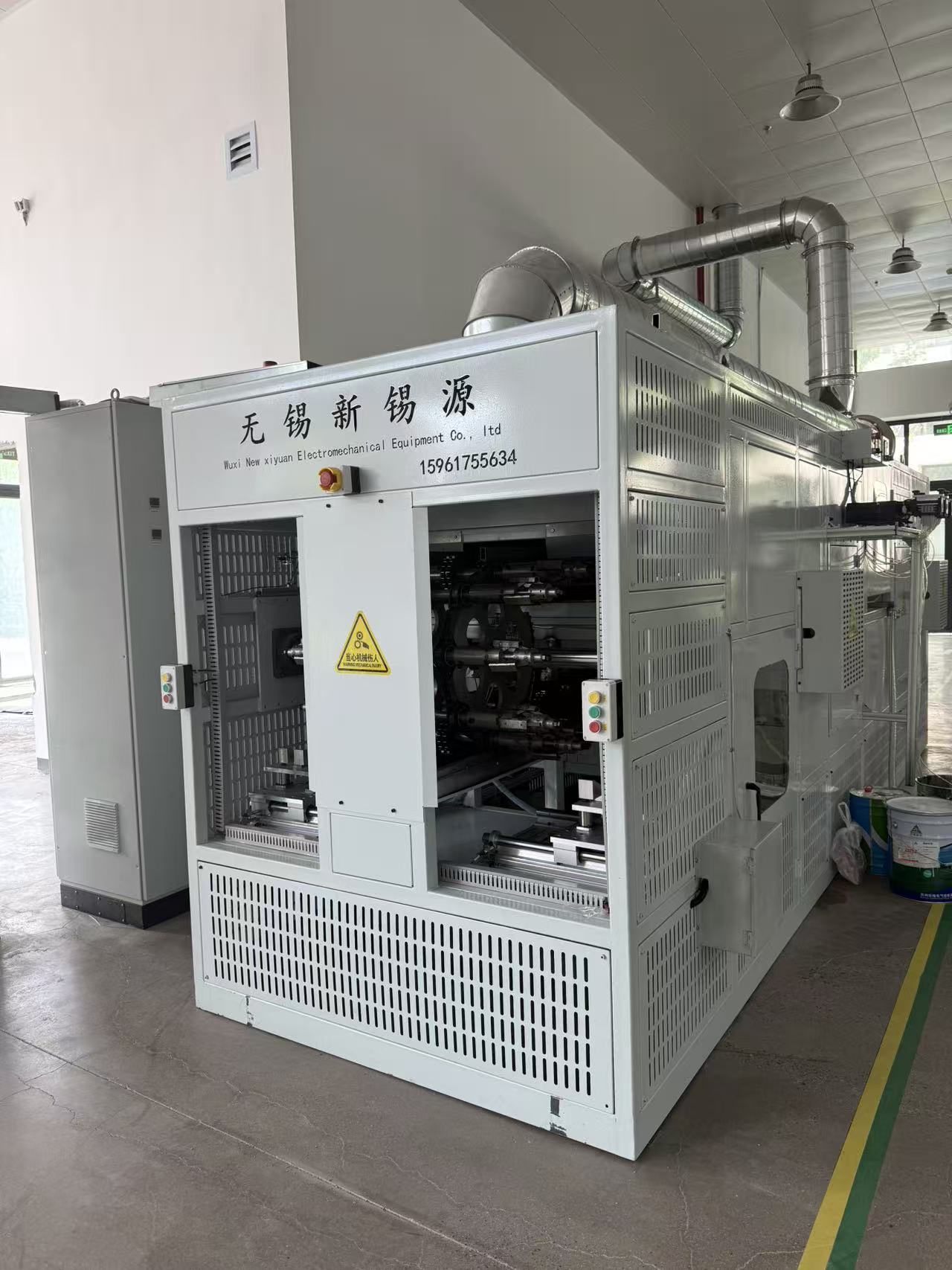 Paint dropping machine